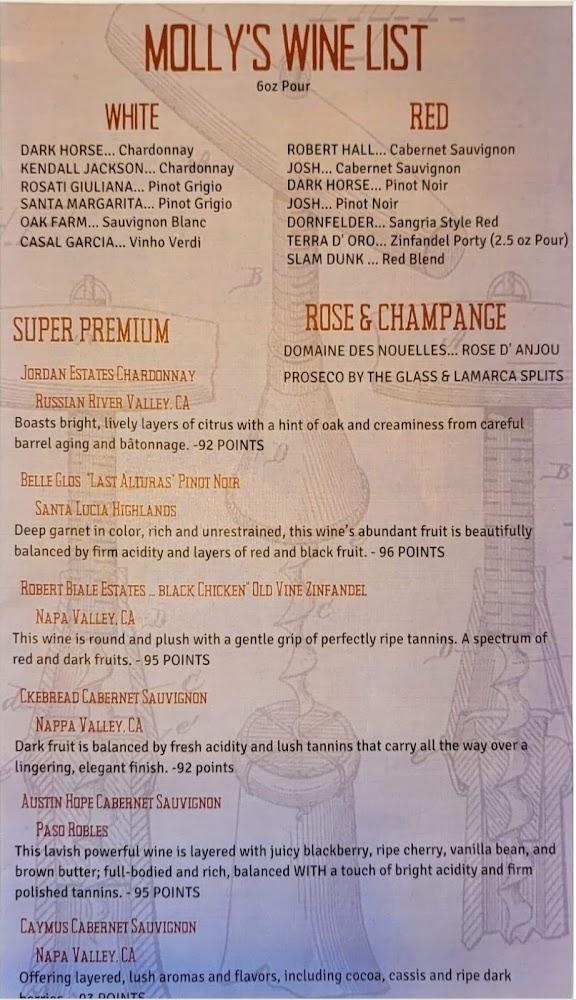 Molly's Public House Menu image 4